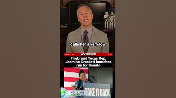 Crockett Runs for Senate… Using Trump Calling Her “Low IQ” #jasmine #texas #senate #ussenate