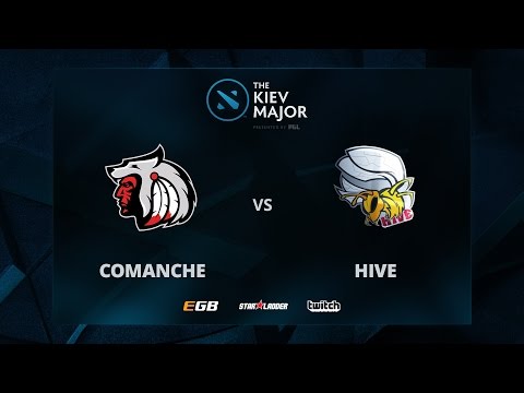 Comanche vs Hive, The Kiev Major CIS Main Qualifiers