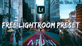 Dark Blue Lightroom Preset | Mobile Tutorial | Free Dark Blue Tone/Theme LR Preset Download | Latest screenshot 3