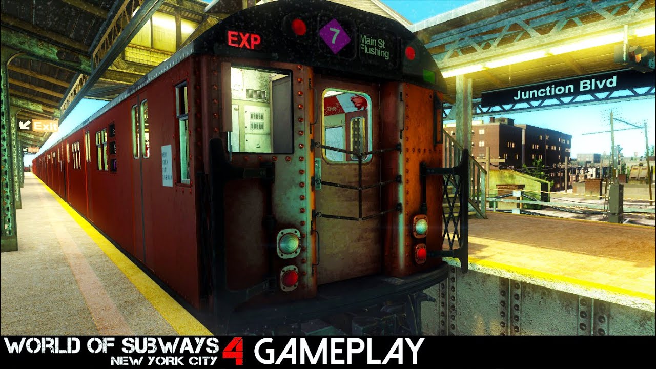 World Of Subways 4 New York Line 7 Gameplay Pc Hd Youtube