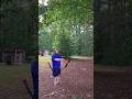 Shooting my new to me bow at 30 yds #archery #bowandarrow #recurvebow #arrows #bowhunting #3darchery