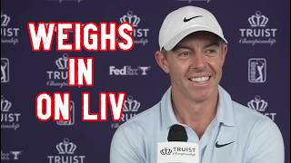 LIV Golf is ? Rory Finally Breaks Silence on PIF Funding Pullout!