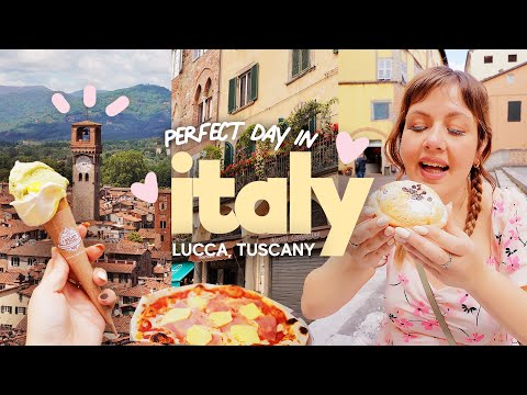 We found the most perfect town in Italy 🇮🇹 A Day Trip to Italian Paradise: Lucca (& Street Food)