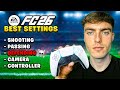 The BEST PRO SETTINGS You NEED To Be USING In FC26