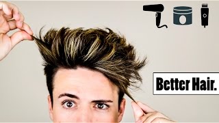 - we ship worldwide | https://blumaan.com today talking some good ol'
mens hair hacks for a better hairstyle, these tips will make your
hairstyle better...