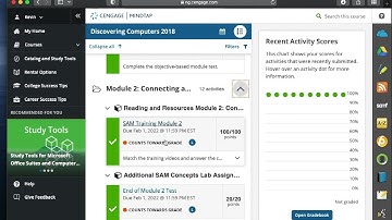 CIST1001 - Computer Concepts - Cengage Mindtap - Course Overview