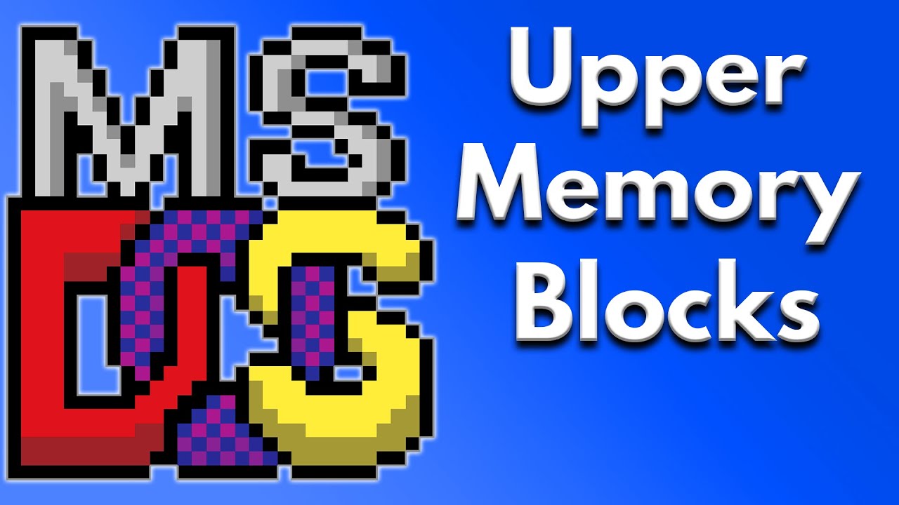 New MS DOS Configuration: Getting the Most Out of Upper Memory Blocks