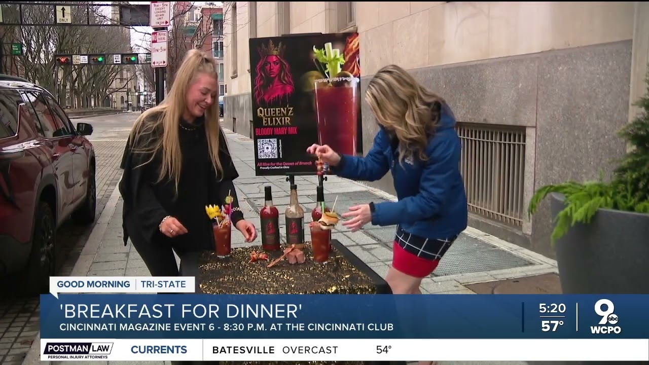 Завтрак на ужин в Цинциннатском клубе