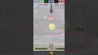 Jg.Pz. E100 goes 8100 damage in WOTBlitz #shorts #youtubeshorts #wotblitz