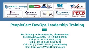 PeopleCert DevOps Leadership - Free Introduction Course - 1 World Training