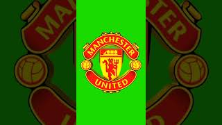 لوجو نادى مانشستر يونايتد الإنجليزي 3D متحرك logo Manchester United FC animation #chromakey