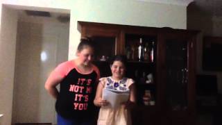 Brooke and Emily's parody national athem Australia