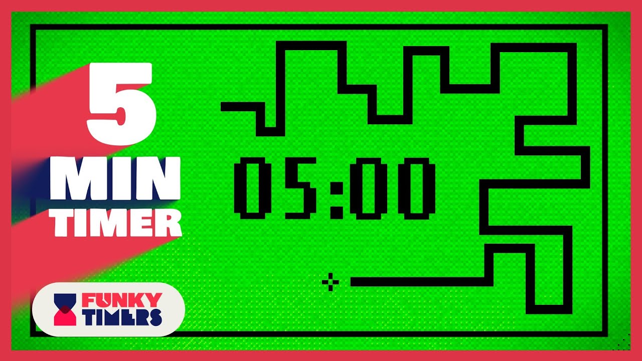 5 Minute Snake Countdown Timer | Year of the Snake (Nokia 3210 Style!) ⏳🐍