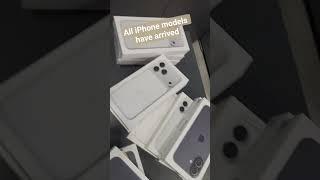 All iPhone models have arrived #smartphone #iphone #apple #shortvideo #shorts #youtubeshorts #video