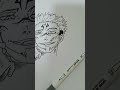 #desenho #sukuna . O desenho está quase pronto!!⚠️