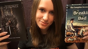 ASMR Tapping & Scratching on TV Box Sets|Show and Tell [My Favourite Shows]