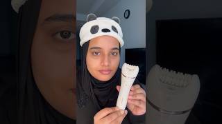 How to epilate your facial hair | Philips epilator 8000 | #shorts @Philips