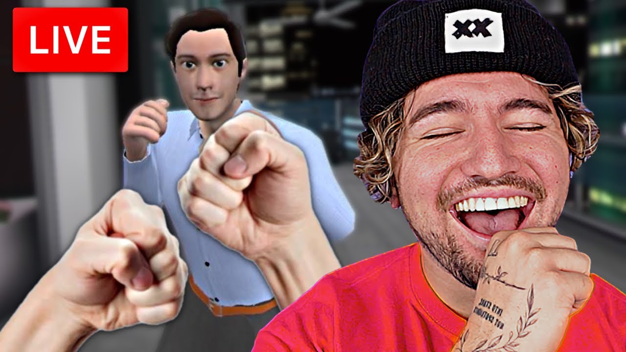 Drunk Bar Fight Is Hilarious… (Ft. Reggie Webber) *LIVE*