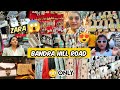 Bandra hill road shopping  mumbai best street market  gujju girl diaries