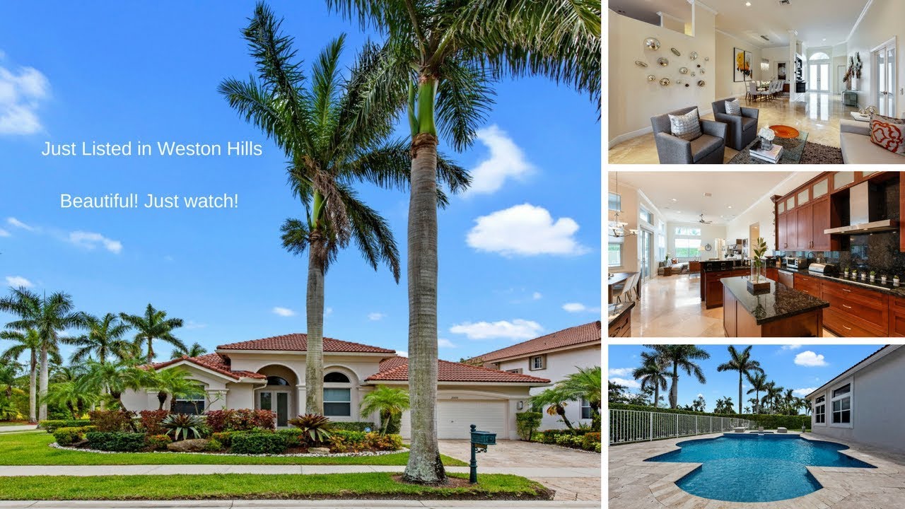 Just listed in Weston Hills! 2000 Quail Roost Drive, Weston, FL