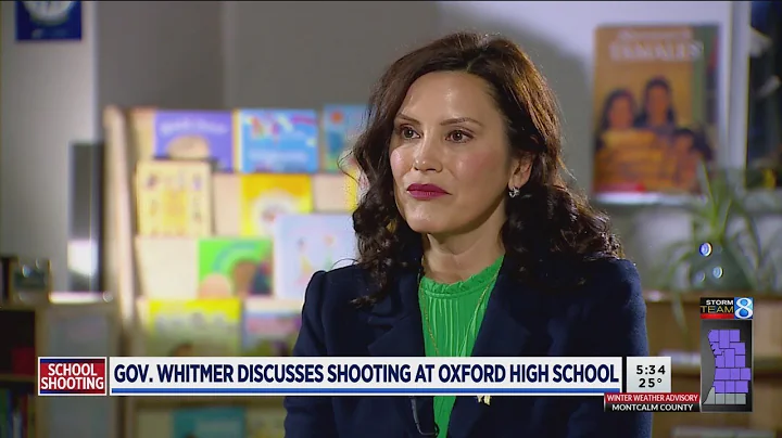 Gov. Whitmer discusses shooting at Oxford High School