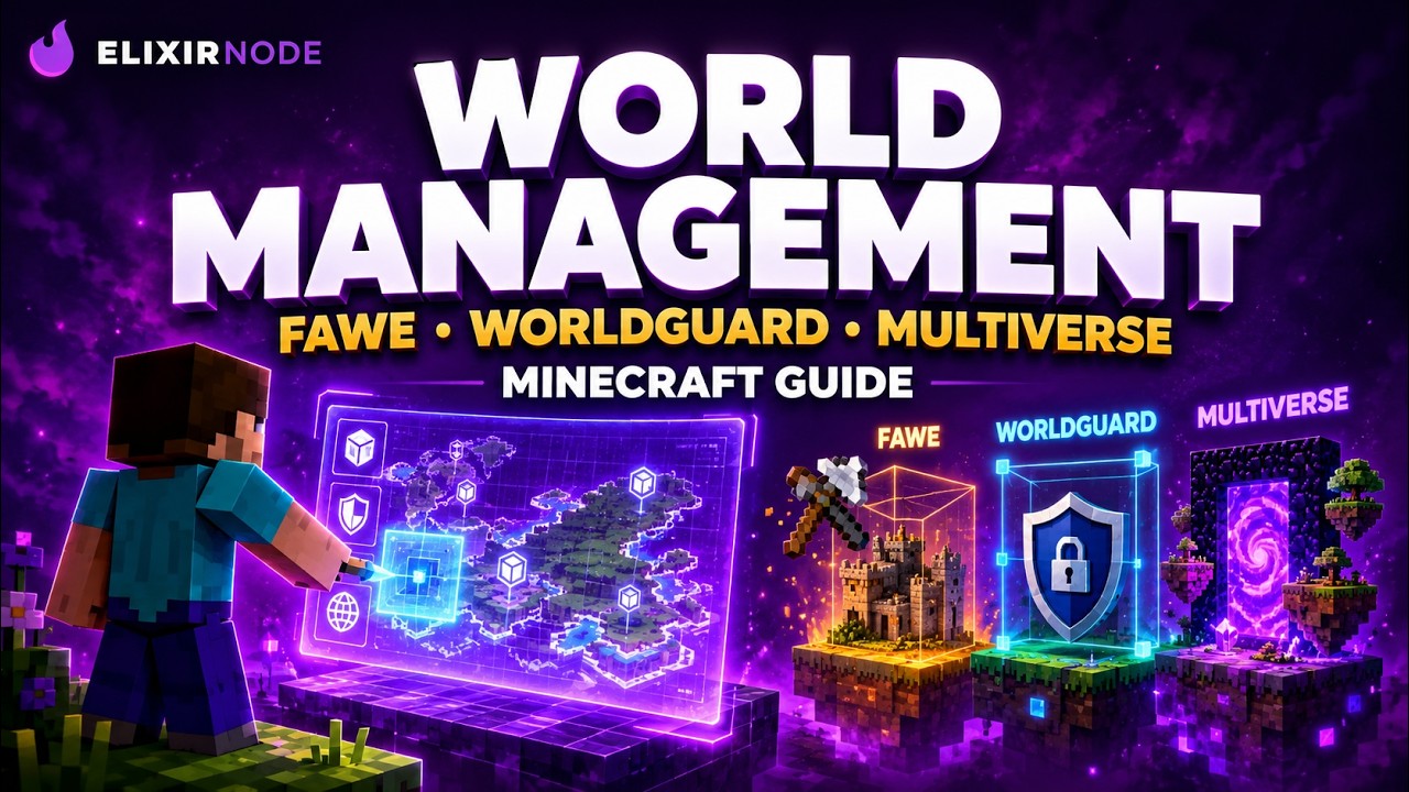 World Management Tutorial | FAWE, WorldGuard & Multiverse Guide ...
