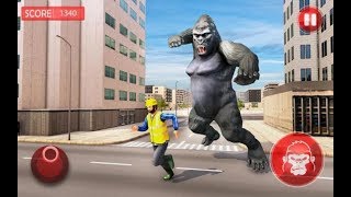 ► Angry Gorilla City Rampage - Angry Bull Escape Best Animal game 2019 Update screenshot 3