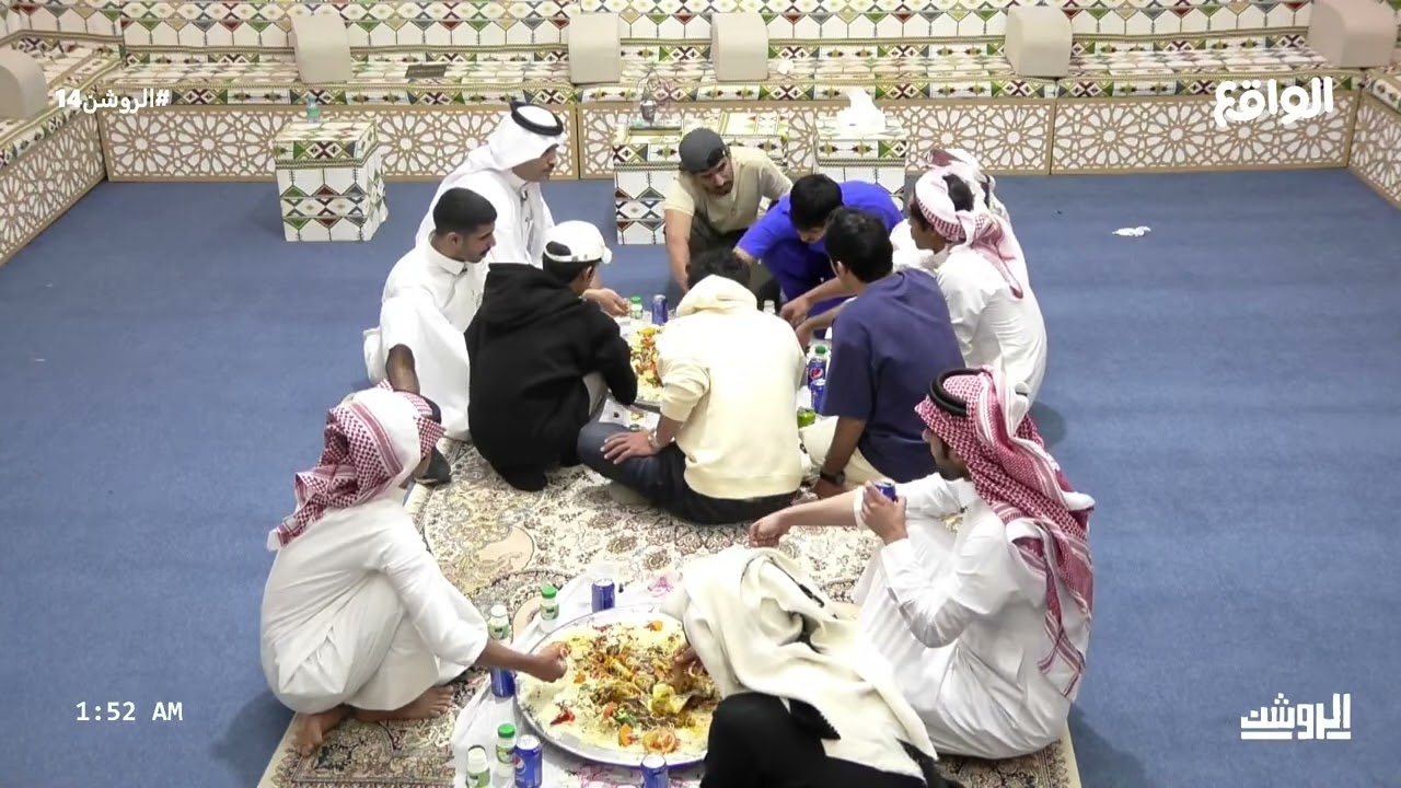 سحور المتسابقين و تركي الدوسري #الروشن14