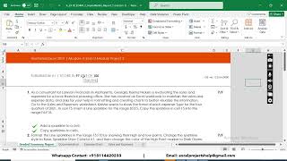 Illustrated Excel 2019 | Module 4: End of Module Project 2 Lawson Financials