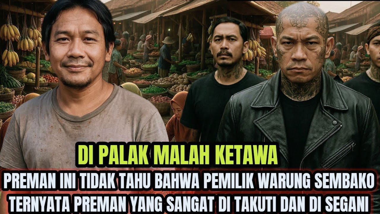 DI PALAK MALAH KETAWA‼️ SEKELOMPOK PREMAN SALAH TARGET TERNYATA PENGUASA PASAR YANG SANGAT DI SEGANI