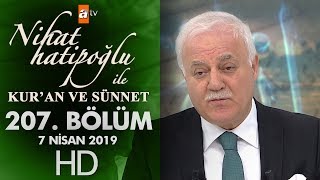 Nihat Hatipoğlu Ile Kuran Ve Sünnet - 7 Nisan 2019