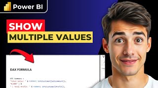 How To Display Multiple Values In One Card In Power BI (Easiest Way) (2026 Guide)