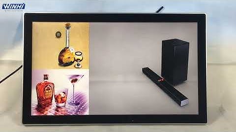 PT320A-NW 32 Inch Wall Mounted HD LCD Sceen Android Network CMS Software Digital Signage