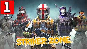 STRIKER ZONE 3D ONLINE SHOOTER GAMEPLAY AND WALKTHROUGH (IOS\ANDROID) PART 1