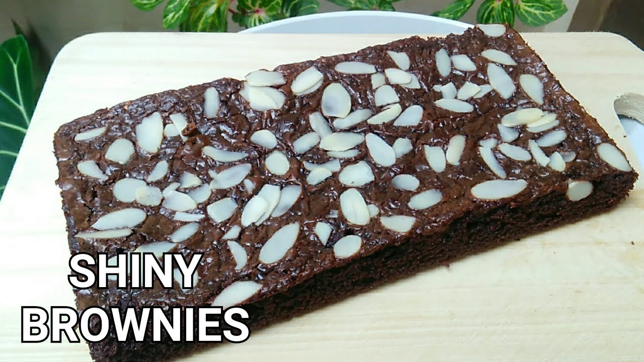  RESEP  DAN CARA MEMBUAT SHINY  BROWNIES  BROWNIES  PANGGANG  