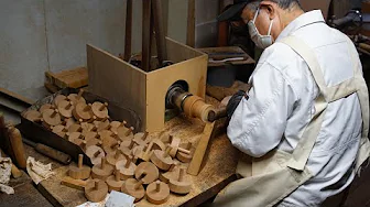【BEST5】日本の工芸品製造プロセス。独楽、棕櫚箒、屏風、友禅、カルタ