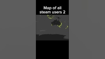 Map of all steam users