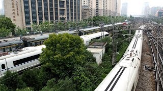 2019/04/30 【中国鉄道】 特快 T204/T205次 & 高速 G7012次 上海駅 |  China Railway: Express & High-Speed at Shanghai