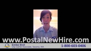 Emilee Broll - New CCA at the Seattle, WA Post Office with Help from Postal Career Placement