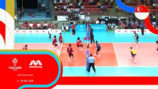 Thailand 3-1 Singapore | Men's Team Preliminary - Group A | Volleyball | SEA Games 2025 screenshot 2