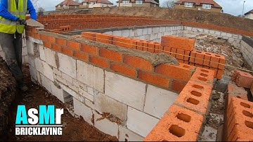 Watching Bricklayers at Work is weirdly Satisfying - Unintentional ASMR video