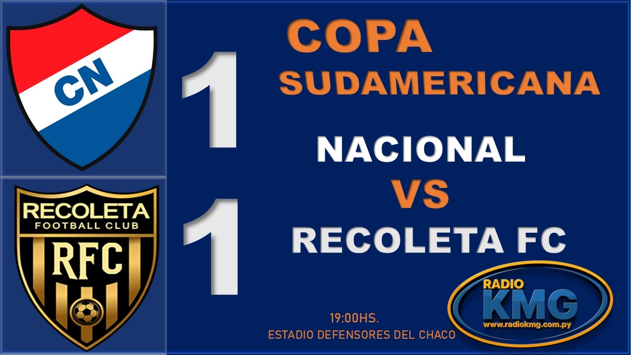 NACIONAL VS RECOLETA FC// COPA SUDAMERICANA 2026