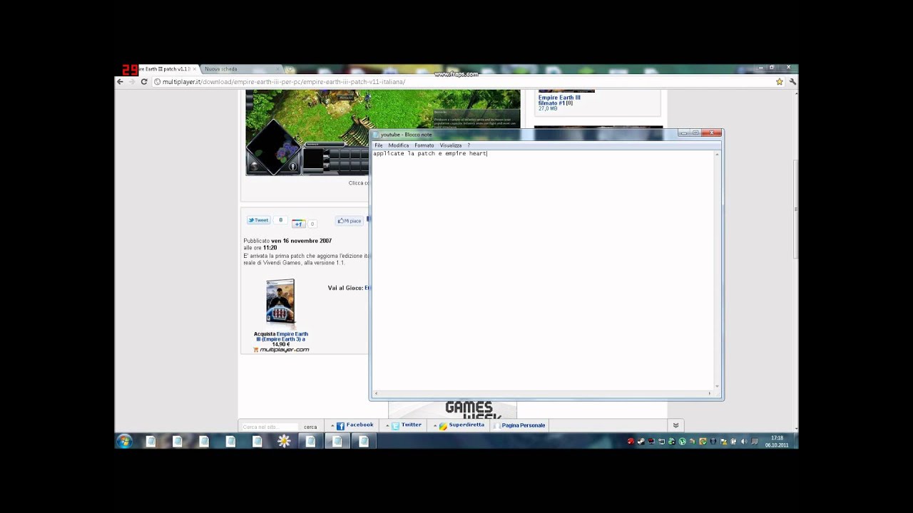 SCARICARE E INSTALLARE EMPIRE EARTH 3