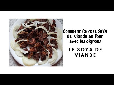 Vidéo: Oignons Au Four Avec Garniture De Viande