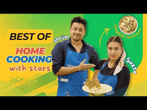 Best Moments of Home Cooking With Stars!🤩| Ft: @Suzta Shrestha & @ShrijalRupakheti