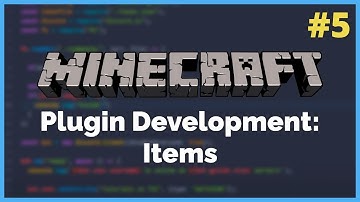 Creating Custom Items - Minecraft Plugin Development Ep. 5