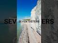 Flying Over the Iconic Seven Sisters Pt3 #whitecliffs #beach #sevensisters