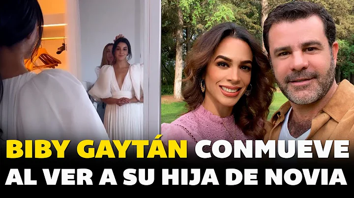 ALE CAPETILLO PRESUME SU VESTIDO DE NOVIA Y BIBY G...