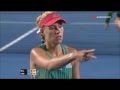 Angelique Kerber way to 1st Grand Slam Titel