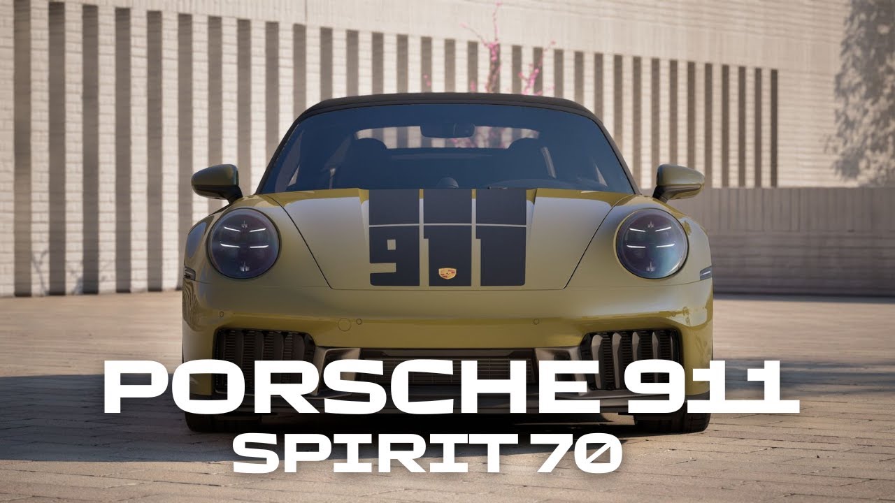 Porsche 911 Spirit 70 – Retro Legend Meets High Tech Hybrid!